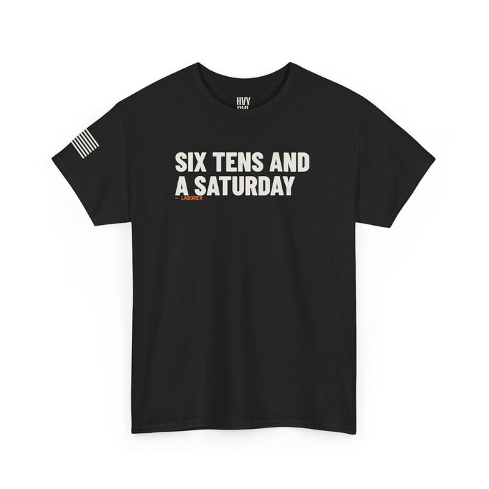 Six Tens and a Saturday Tee detail