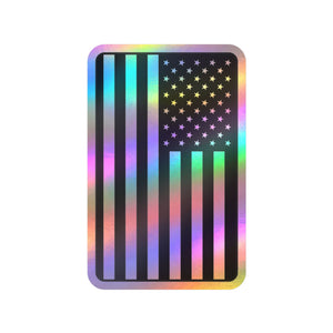American Flag | Hard Hat Sticker — view 4
