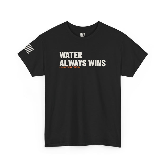 Water Always Wins Tee detail